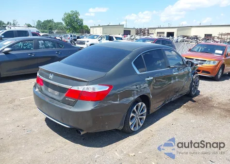 2015 Honda Accord Sport from USA, damaged, VIN 1HGCR2F57FA070620